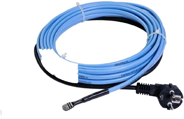 Pipe frost protection: DEVI heating cable